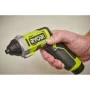 Отвертка аккумуляторная Ryobi RSD4-120T 4В, USB, Lithium, 1х2Ah, 5Нм, 200об/мин, кейс, 10 насадок (5133006210)