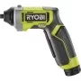 Отвертка аккумуляторная Ryobi RSD4-120T 4В, USB, Lithium, 1х2Ah, 5Нм, 200об/мин, кейс, 10 насадок (5133006210)