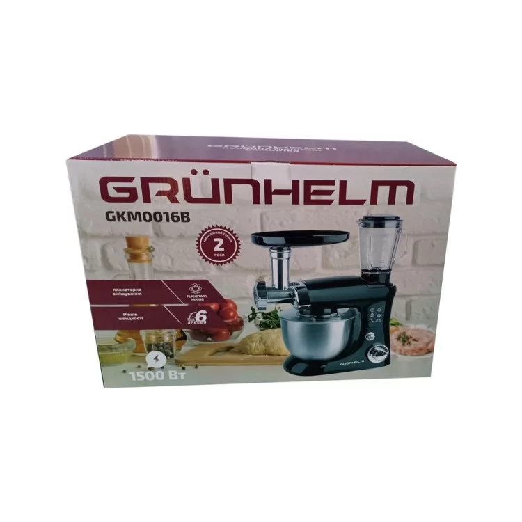 Кухонный комбайн Grunhelm GKM0016B отзывы - изображение 5