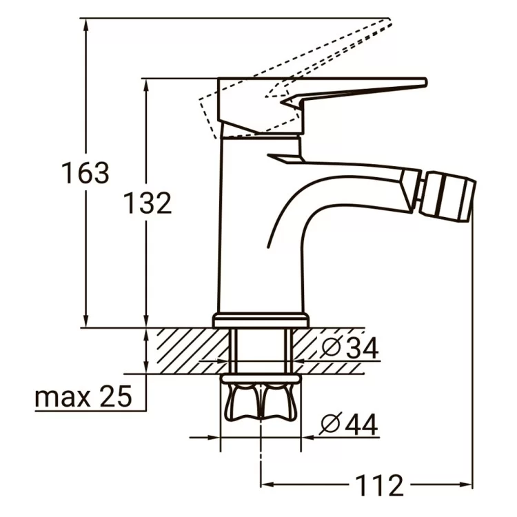 продаємо Змішувач AQUATICA HK-1F130C в Україні - фото 4