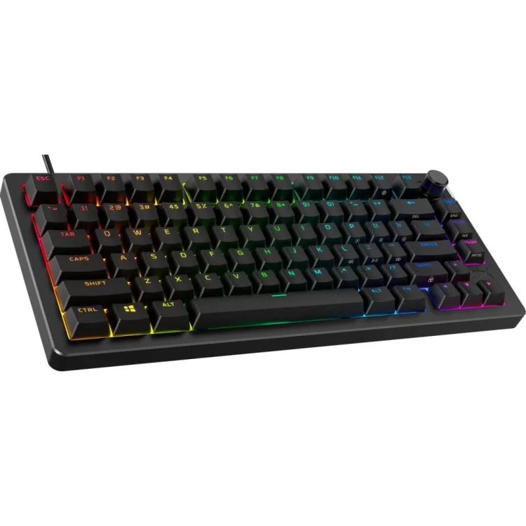 Клавиатура HyperX Alloy Rise 75 PBT HX Red USB UA Black (7G7A4AA) цена 13 598грн - фотография 2