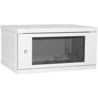Шафа настінна Ipcom 6U, 600*600, RAL7035 (СН-6U-060х060-ДС-7035)