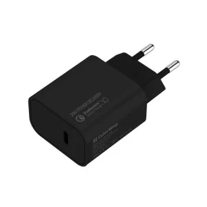 Зарядное устройство ColorWay Power Delivery Port USB Type-C (20W) V2 black (CW-CHS026PD-BK)