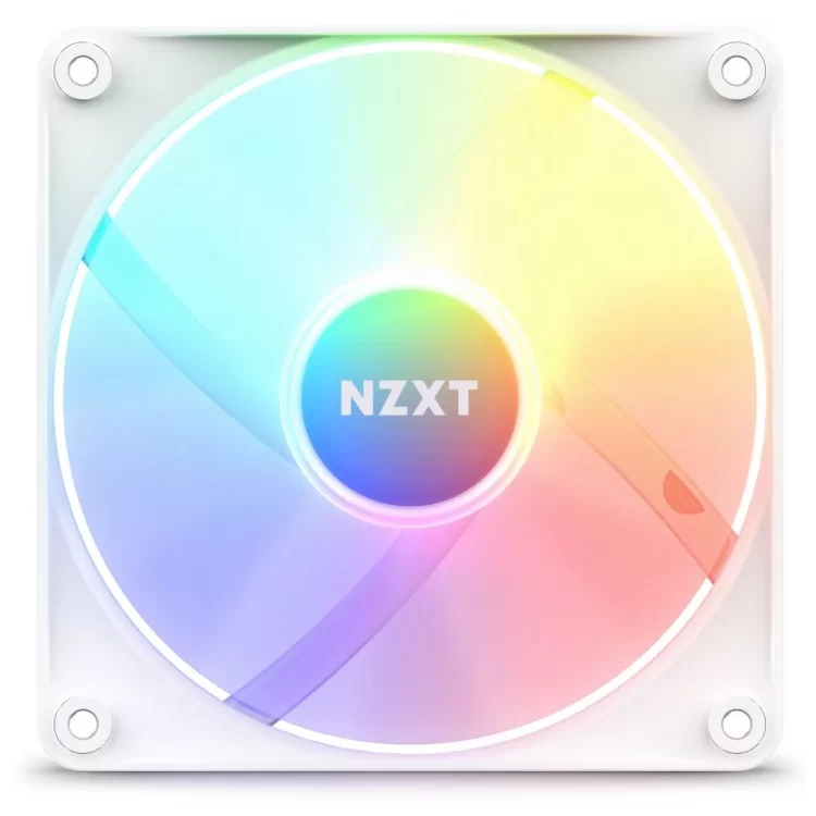 Кулер для корпуса NZXT F120RGB Core - 120mm - Hub-mounted RGB F (RF-C12SF-W1) цена 1 598грн - фотография 2