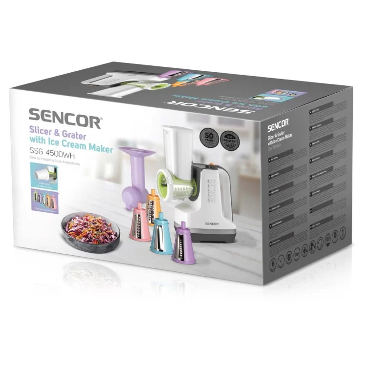 Кухонный комбайн Sencor SSG 4500WH - фото 12