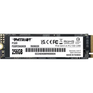 Накопичувач SSD M.2 2280 256GB Patriot (P320P256GM28)