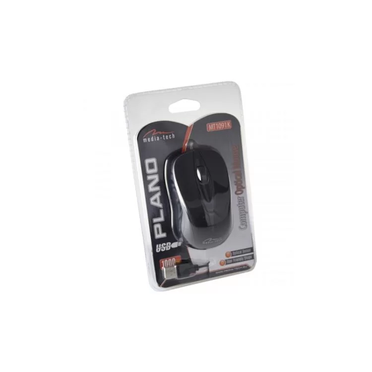 в продаже Мышка Media-Tech Plano USB Black (MT1091K) - фото 3