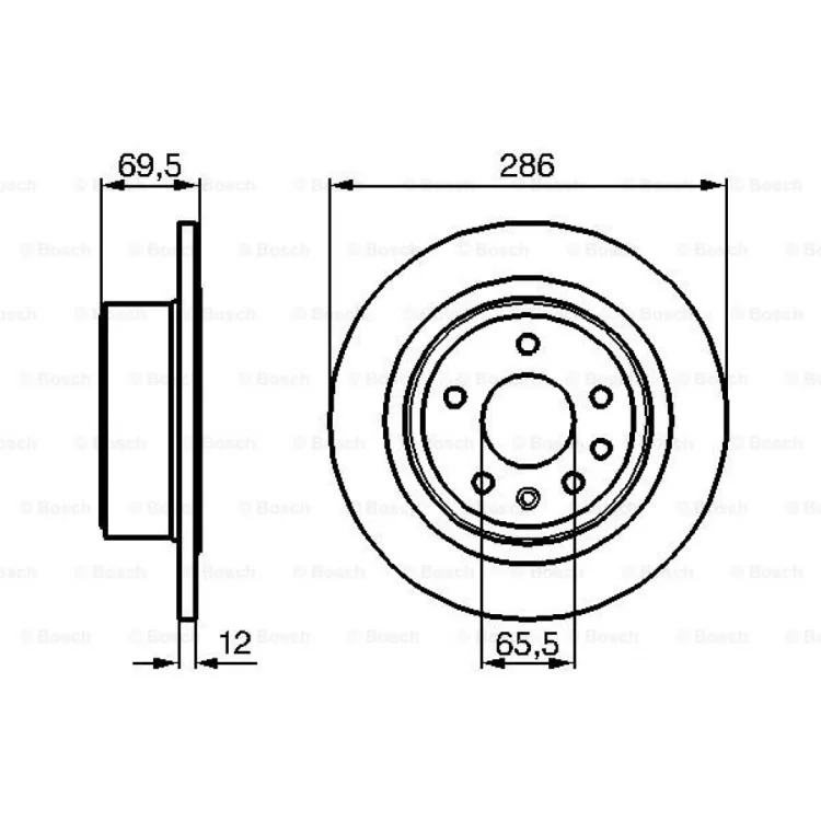 Тормозной диск Bosch 0 986 478 609 отзывы - изображение 5