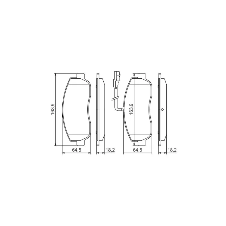 Гальмівні колодки Bosch 0 986 494 498 інструкція - картинка 6