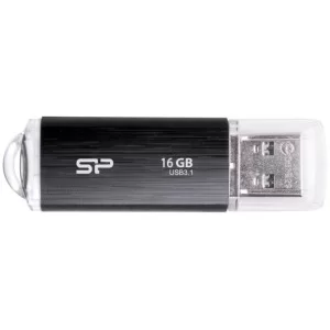 USB флеш накопитель Silicon Power 16GB Blaze B02 Black USB 3.0 (SP016GBUF3B02V1K)