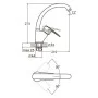 Смеситель AQUATICA ML-4B441C