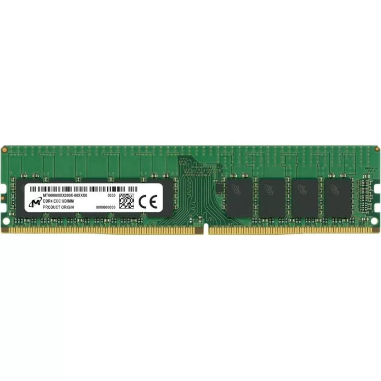 Модуль памяти для сервера Micron DDR4-3200 32GB ECC Unbuffered Micron {MTA18ASF4G72AZ-3G2R} (MTA18ASF4G72AZ-3G2R)