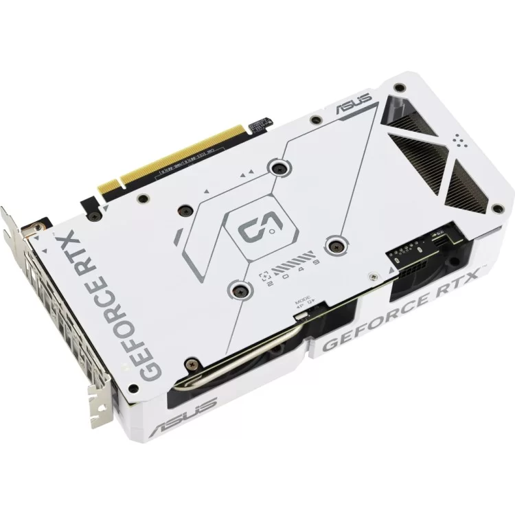 Відеокарта ASUS GeForce RTX4070 SUPER 12Gb DUAL OC WHITE EVO (DUAL-RTX4070S-O12G-EVO-WHITE) відгуки - зображення 5