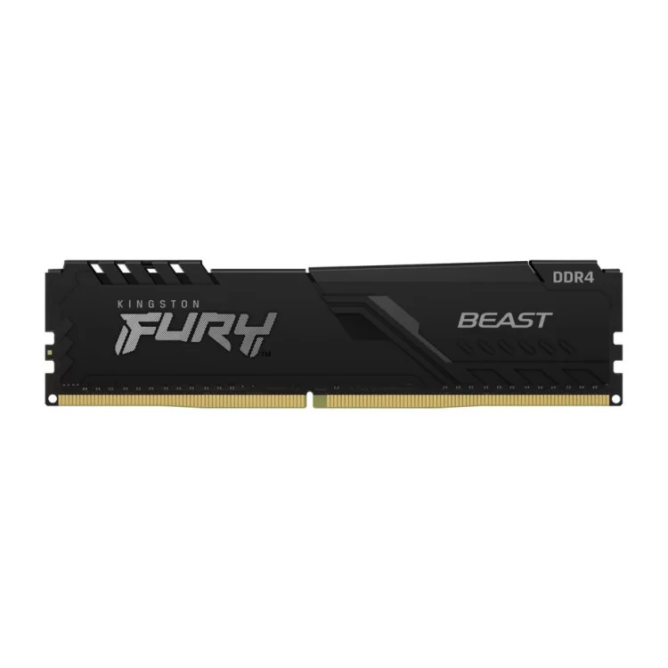 в продаже Модуль памяти для компьютера DDR4 16GB (2x8GB) 3733 MHz Fury Beast Black Kingston Fury (ex.HyperX) (KF437C19BBK2/16) - фото 3