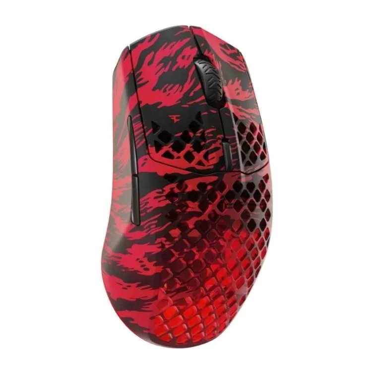 Мишка SteelSeries Aerox 3 Bluetooth RGB Faze Clan Edition Red (62609) ціна 7 988грн - фотографія 2