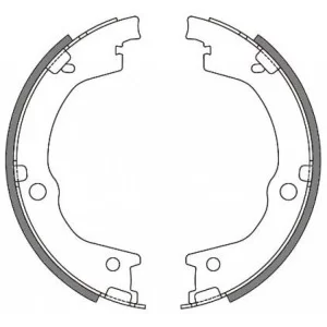 Гальмівні колодки REMSA 4644.00