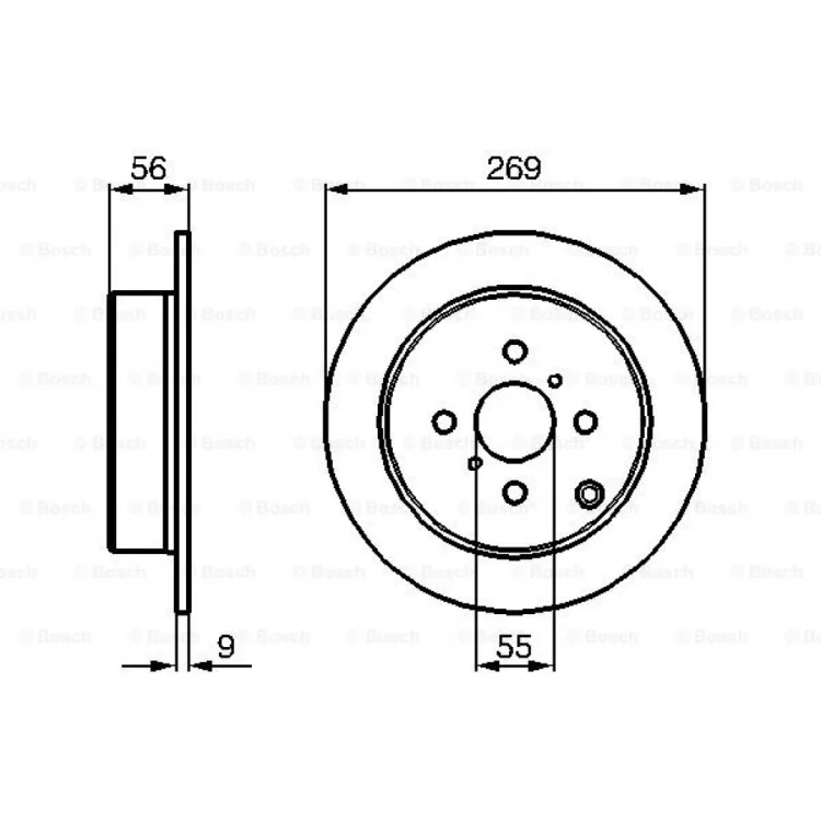 Гальмівний диск Bosch 0 986 479 087 відгуки - зображення 5