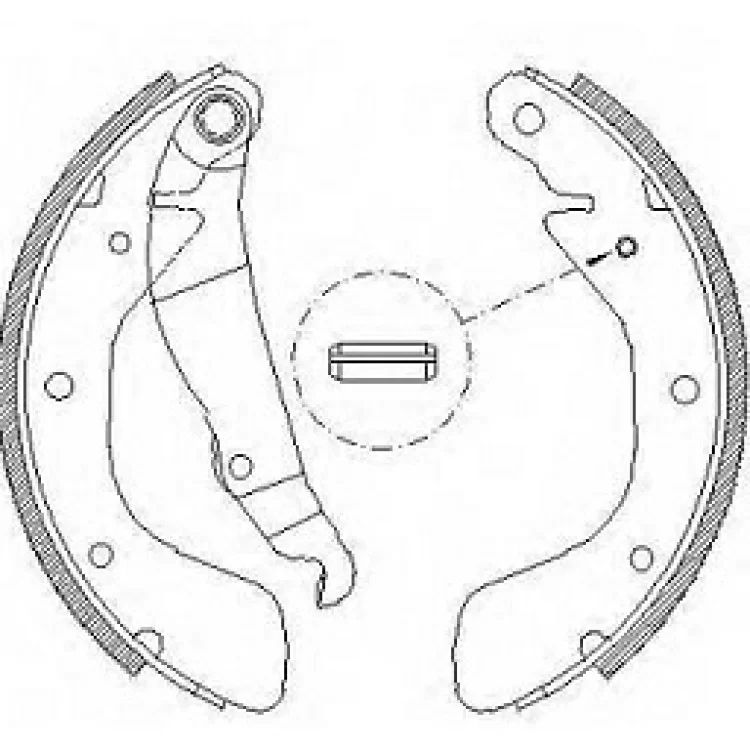 Гальмівні колодки Bosch 0 986 487 792