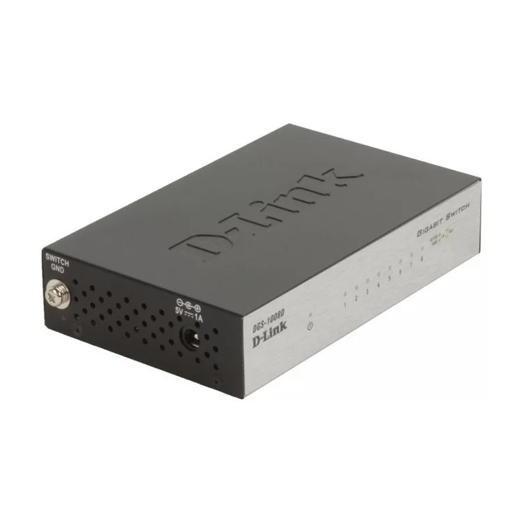 Комутатор мережевий D-Link DGS-1008D ціна 1 464грн - фотографія 2