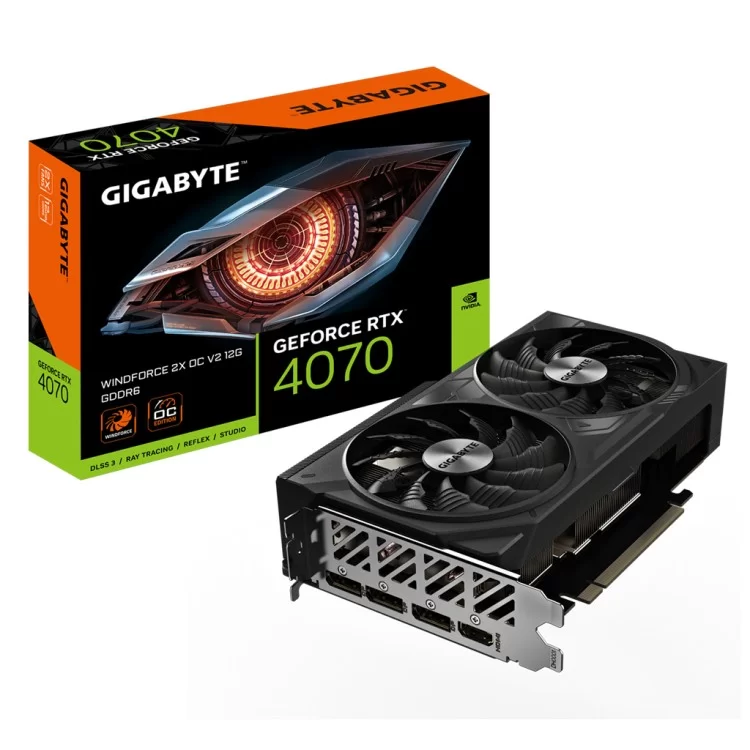 Видеокарта GIGABYTE GeForce RTX4070 12Gb WINDFORCE 2X OC (GV-N4070WF2OCV2-12GD) обзор - фото 8