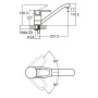 Смеситель AQUATICA MJ-2B229C