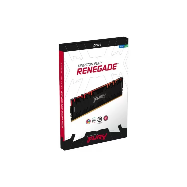 Модуль памяти для компьютера DDR4 16GB (2x8GB) 4266 MHz Renegade RGB Black Kingston Fury (ex.HyperX) (KF442C19RBAK2/16) отзывы - изображение 5