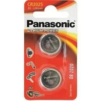 Батарейка Panasonic CR 2025 * 2 LITHIUM (CR-2025EL/2B)