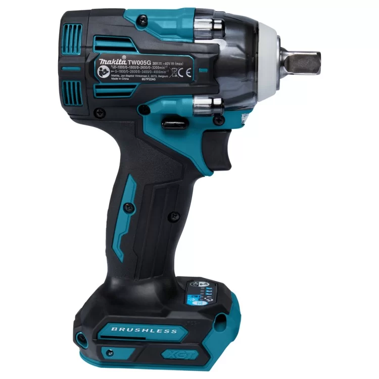 Гайковерт Makita TW005GZ XGT, 40 В Max, 350 Нм, 1/2" (без АКБ и ЗУ) (TW005GZ) цена 22 680грн - фотография 2