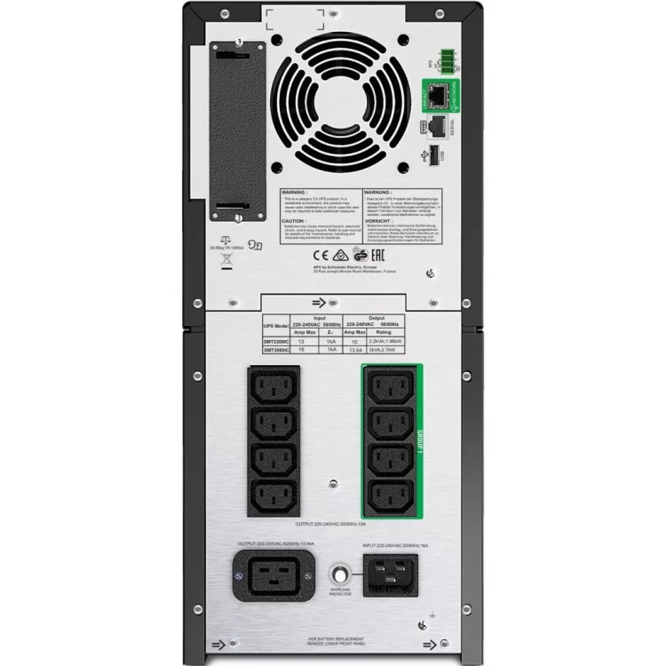 Пристрій безперебійного живлення APC Smart-UPS 3000VA LCD SmartConnect (SMT3000IC) ціна 212 074грн - фотографія 2