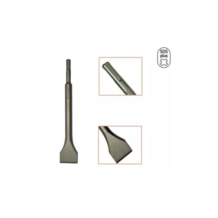 Зубило DeWALT SDS-Plus, плоске, 20х250мм (DT6802) - фотографія 2
