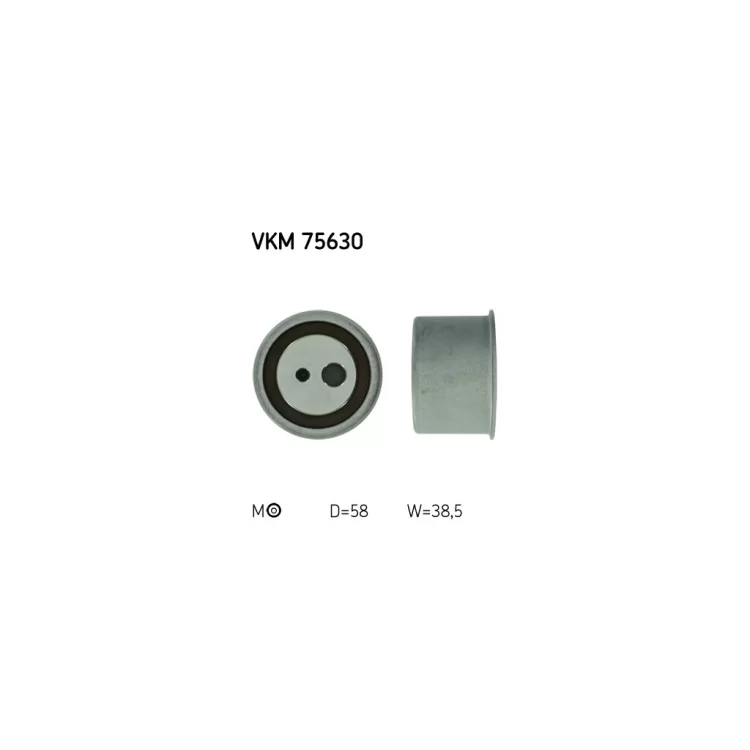 Ролик натягувача ременя SKF VKM 75630