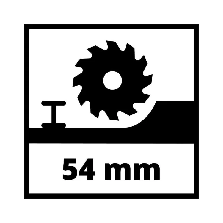 Дискова пила Einhell TE-CS 18/165-1LI - Solo PXC 18V, 165х20 мм, 2.6кг (без АКБ та ЗП) (4331207) - фото 11