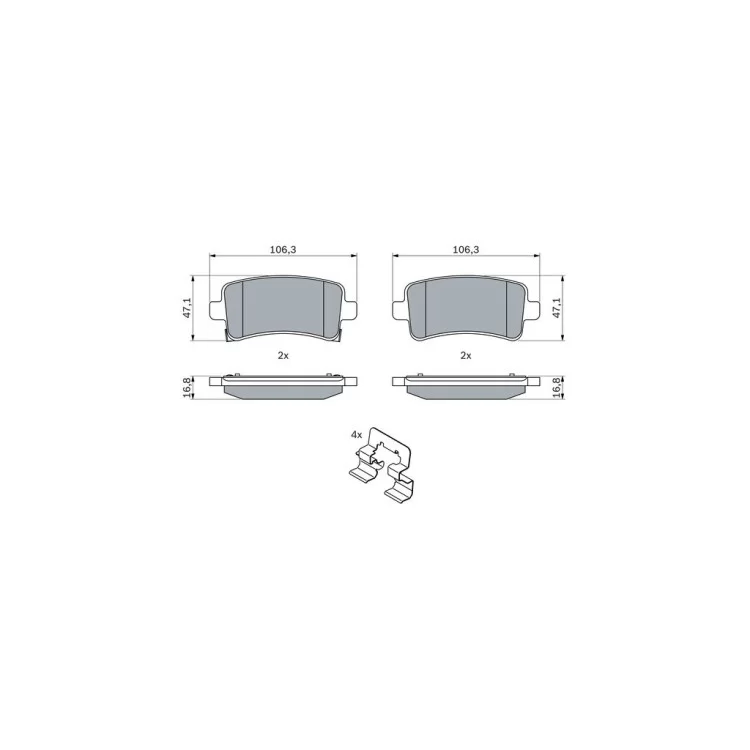 Тормозные колодки Bosch 0 986 424 124 инструкция - картинка 6