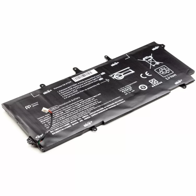 Акумулятор до ноутбука HP Elitebook Folio 1040 G1 (BL06XL) 11.1V 3784mAh PowerPlant (NB461196) ціна 2 548грн - фотографія 2