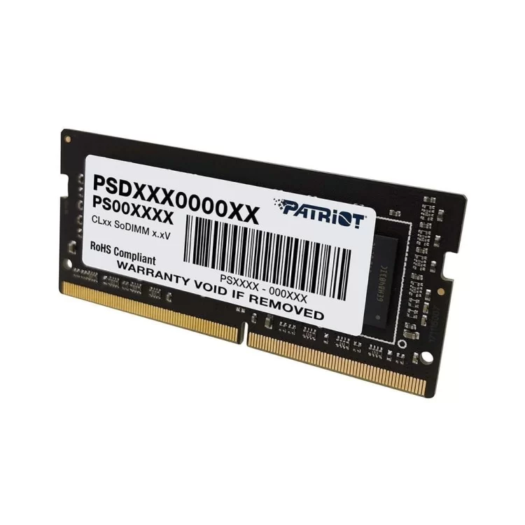 продаємо Модуль пам'яті для ноутбука SoDIMM DDR4 8GB 3200 MHz Patriot (PSD48G32002S) в Україні - фото 4