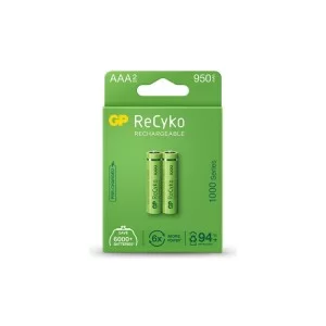 Аккумулятор Gp AAA 100AAAHCE-EB2 ReCyko R03 950mAh * 2 (100AAAHCE / 4891199186554)