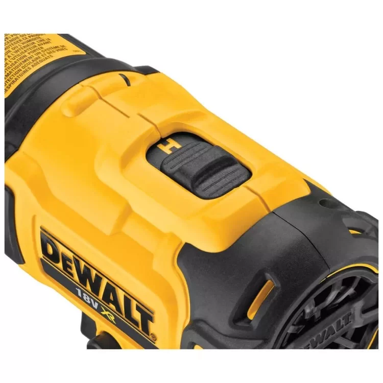 Будівельний фен DeWALT 18В, 290 - 530 °C, 0.5 кг (без АКБ та ЗП) (DCE530N) відгуки - зображення 5