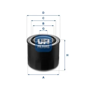 Фильтр масляный UFI 23.259.00