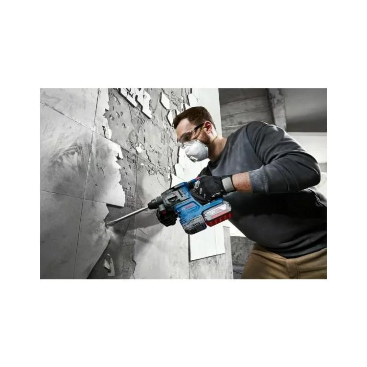 в продажу Перфоратор Bosch GBH 185-LI, 18В, SDS-Plus, 1.9Дж, безщітковий, 1х4.0Ah (0.611.924.022) - фото 3