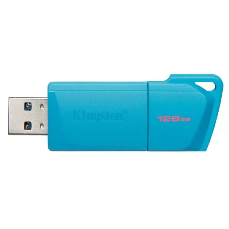 USB флеш накопичувач Kingston 128GB DataTraveler Exodia M Blue USB 3.2 (KC-U2L128-7LB) ціна 510грн - фотографія 2