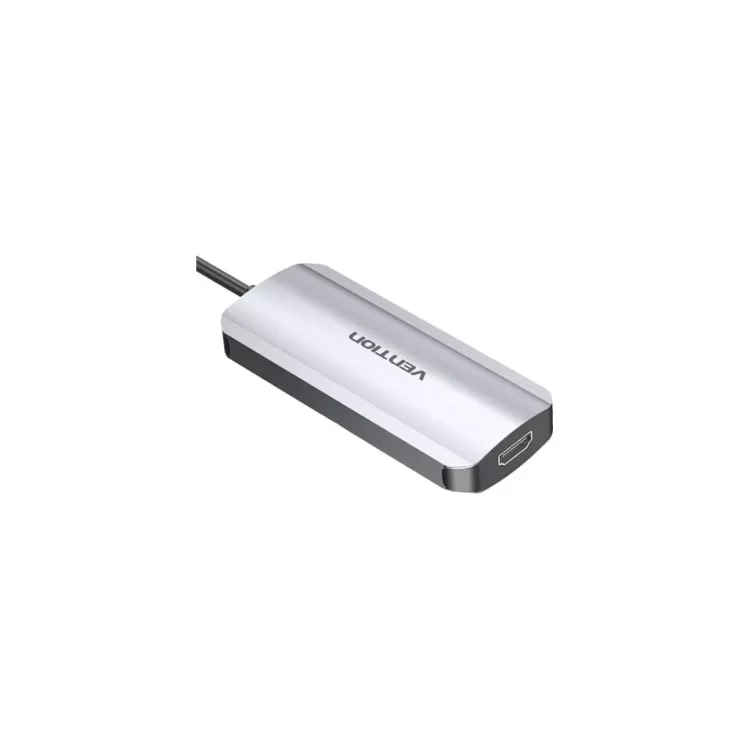 Концентратор Vention USB 3.1 Type-C to HDM/USB 3.0х3//PD 100W 5-in-1 (THFHB) ціна 1 499грн - фотографія 2