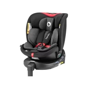 Автокресло Lionelo Navy I-Size Black Red (LO-NAVY I-SIZE BLACK RED)