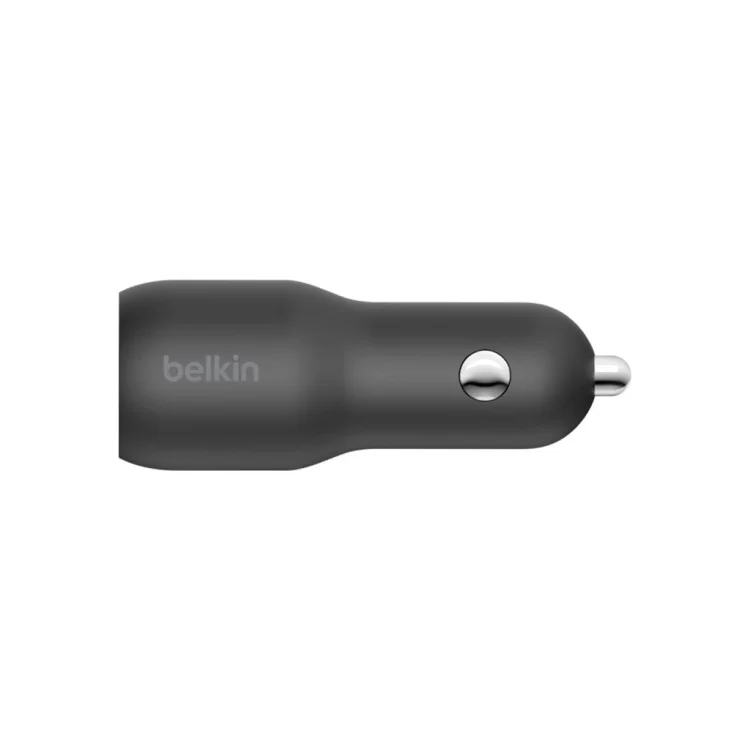 Зарядний пристрій Belkin Car Charger 37W PD PPS Dual Black (CCB004BTBK) ціна 1 504грн - фотографія 2