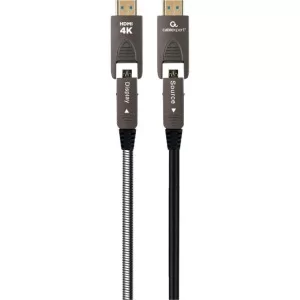 Кабель мультимедійний HDMI to HDMI A/D to A/D 30.0m V.2.0 4K 60Hz Optic (AOC) Cablexpert (CCAP-HDMIDD-AOC-30M)