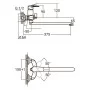 Смеситель AQUATICA KN-2C228C