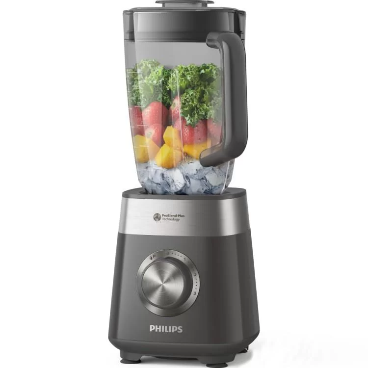 Блендер Philips стаціонарний Series 5000, 1000Вт, чаша-2000мл, сірий (HR3020/20)