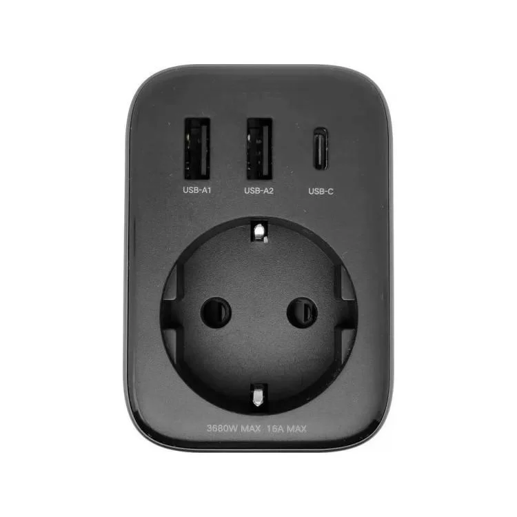 Зарядний пристрій Ugreen 3xUSB 30W Outlet Extender (2хUSB-A+USB-C) CD314 (90613) - фотографія 2