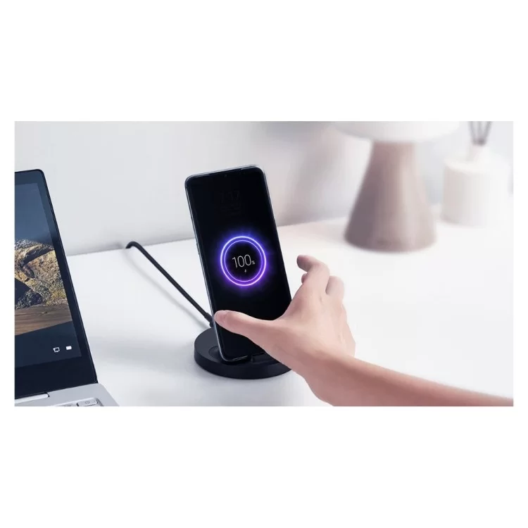 Зарядное устройство Xiaomi Mi Wireless Stand 20W (629870) обзор - фото 8