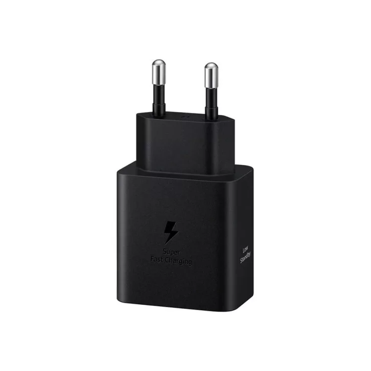 в продажу Зарядний пристрій Samsung 45W Compact Power Adapter (w C to C Cable) Black (EP-T4511XBEGEU) - фото 3