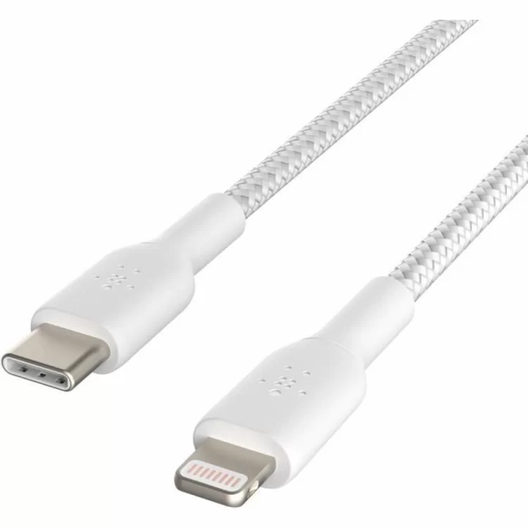 в продаже Дата кабель USB Type-С to Lightning 2.0m white Belkin (CAA004BT2MWH) - фото 3